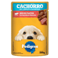PEDIGREE® SOBRES™ Cachorro en Filetes Con Res