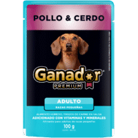 Ganador® Premium Alimento Húmedo Adulto Razas Pequeñas Pollo & Cerdo