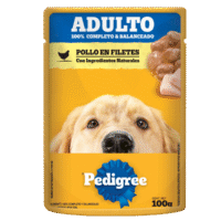 PEDIGREE® SOBRES™ Adulto en Filetes Con Pollo